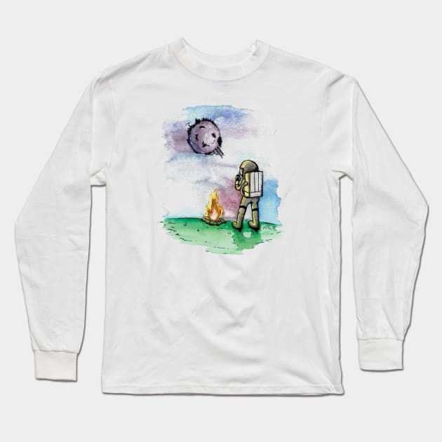 Homeworld Long Sleeve T-Shirt by Cameron Tanner